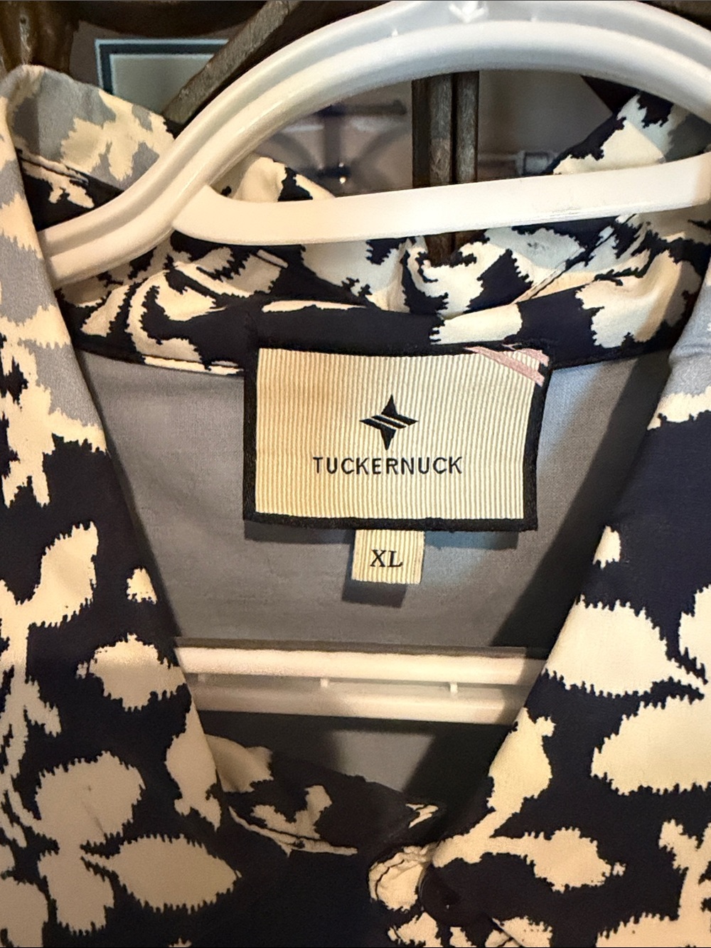 Tuckernuck Navy and Light Blue Floral Delaney Dress - Picture 3 of 3